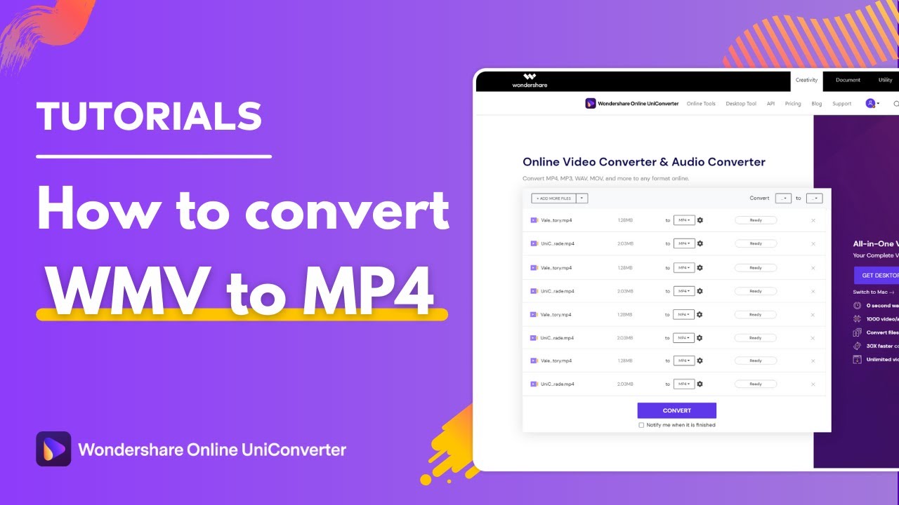 wmv to mp4 free converter for mac